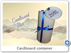 Cardboard container