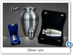 Silver urn