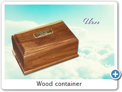 Wood container